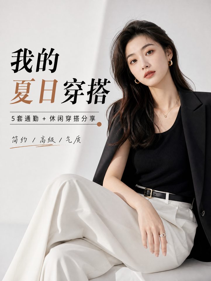 糖心穿搭视频-夏日时尚穿搭视频教程