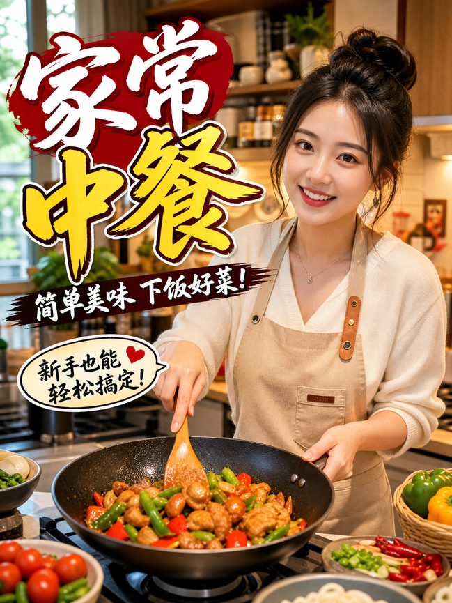 糖心美食视频-家常中餐视频教程